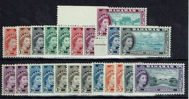 Image of Bahamas SG 201/16 UMM British Commonwealth Stamp